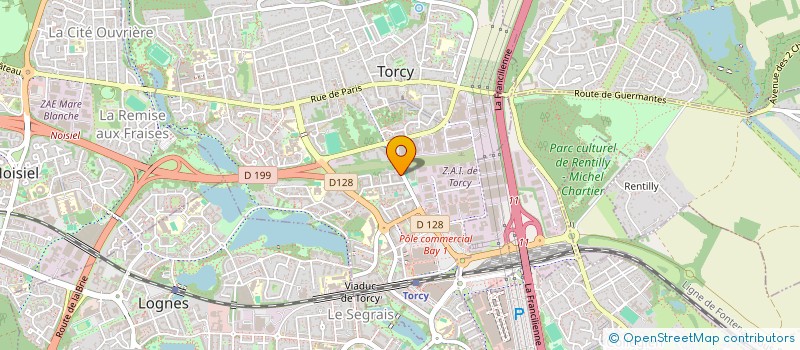 localisation de l'entreprise LE FRANCE TORCY  TORCY