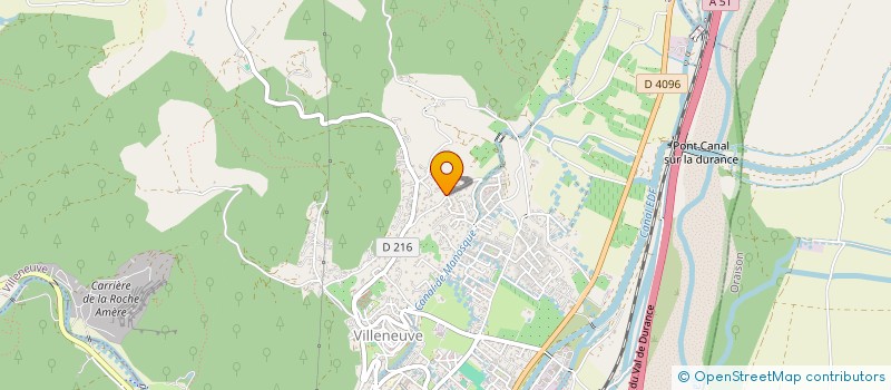 localisation de l'entreprise LE FRANCLOS à VILLENEUVE