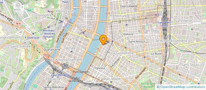 localisation de l'entreprise LE FRANDON à LYON