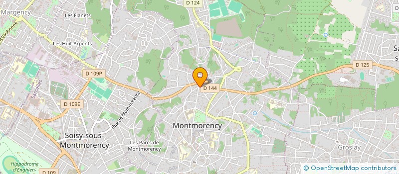 localisation de l'entreprise LE FRANKLIN ROOSEVELT  MONTMORENCY