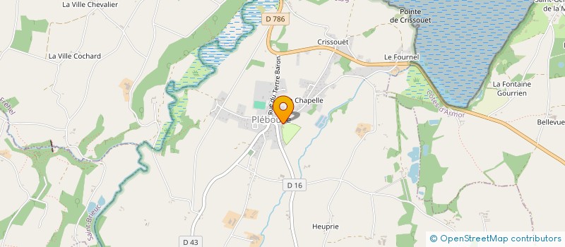 localisation de l'entreprise LE FRECHE A L'ANE à PLEBOULLE