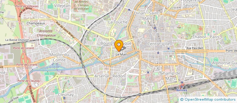 localisation de l'entreprise LE FREHEL  RENNES