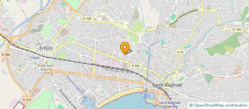 localisation de l'entreprise LE FREJUSIENNE DU FROID à FREJUS