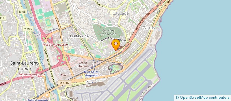 localisation de l'entreprise LE FRENCHIE à NICE