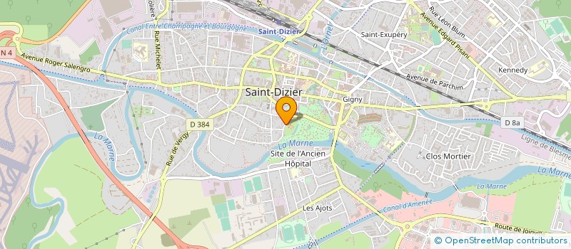localisation de l'entreprise LE FRENE à SAINT-DIZIER