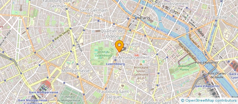 localisation de l'entreprise LE FRENE  PARIS