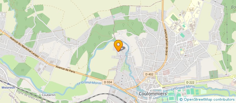 localisation de l'entreprise LE FRENE ETHIQUE  MOUROUX