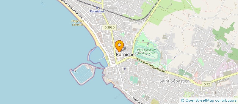 localisation de l'entreprise LE FRENE SOLAIRE  PORNICHET