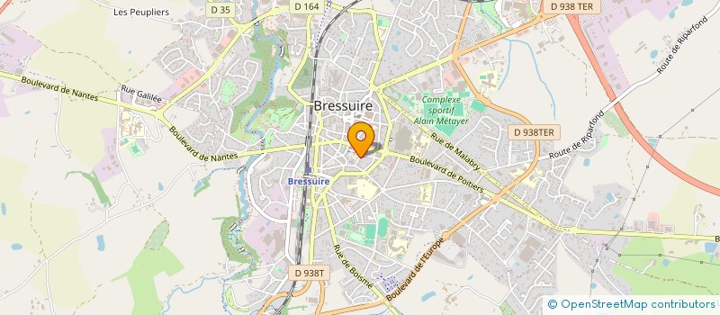 localisation de l'entreprise LE FRENEAU  BRESSUIRE