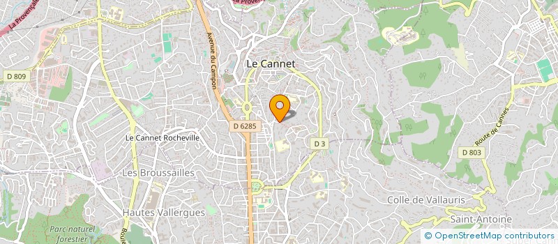 localisation de l'entreprise LE FRESNE 2 à LE CANNET