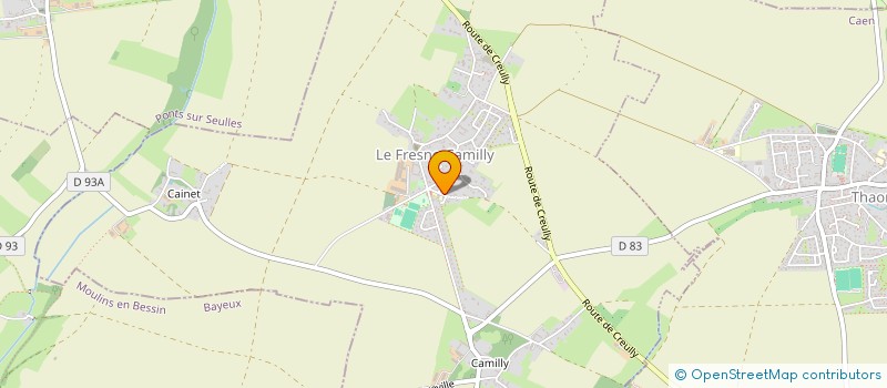 localisation de l'entreprise LE FRESNE-CAMILLY ENVIRONNEMENT  LE FRESNE-CAMILLY