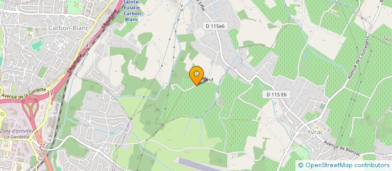 localisation de l'entreprise LE FRIAND à SAINTE-EULALIE
