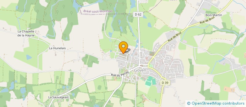 localisation de l'entreprise LE FRIEC & JEZEQUEL LIMITED  GOVEN