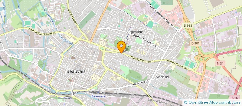localisation de l'entreprise LE FRISON D'ILE DE FRANCE à BEAUVAIS