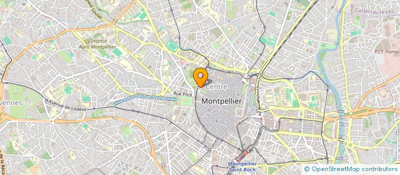 localisation de l'entreprise LE FROG LINE à MONTPELLIER