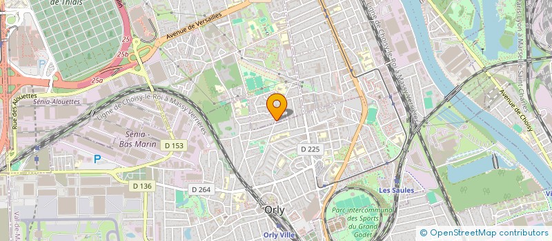 localisation de l'entreprise LE FROID PARISIEN à THIAIS
