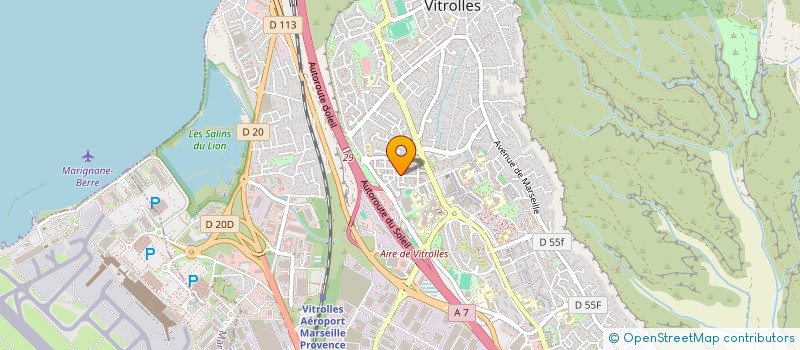 localisation de l'entreprise LE FROID PHOCEEN à VITROLLES