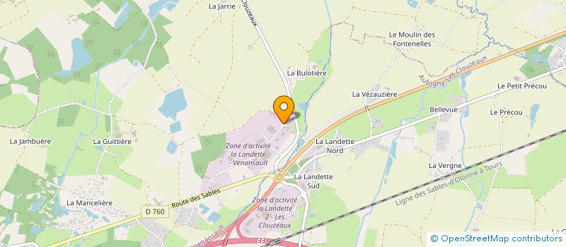 localisation de l'entreprise LE FROID VENDEEN à VENANSAULT