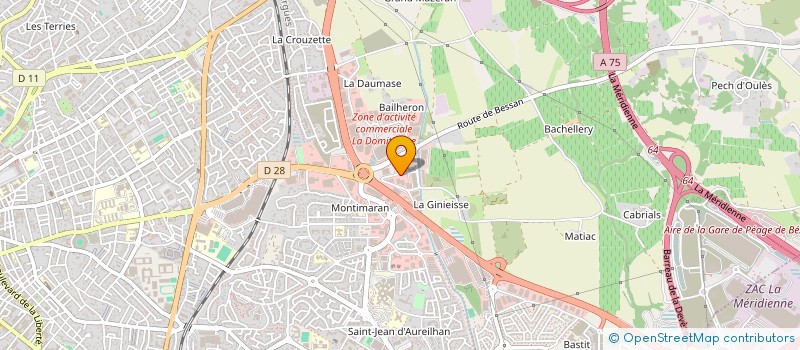 localisation de l'entreprise LE FROMAGER DE BEZIERS à BEZIERS