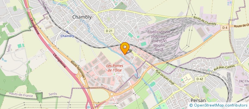 localisation de l'entreprise LE FROMAGER DE CHAMBLY  CHAMBLY
