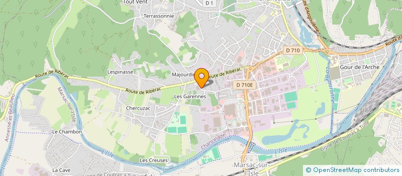 localisation de l'entreprise LE FROMAGER DE CHANCELADE à CHANCELADE