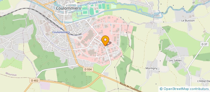 localisation de l'entreprise LE FROMAGER DE COULOMMIERS à COULOMMIERS