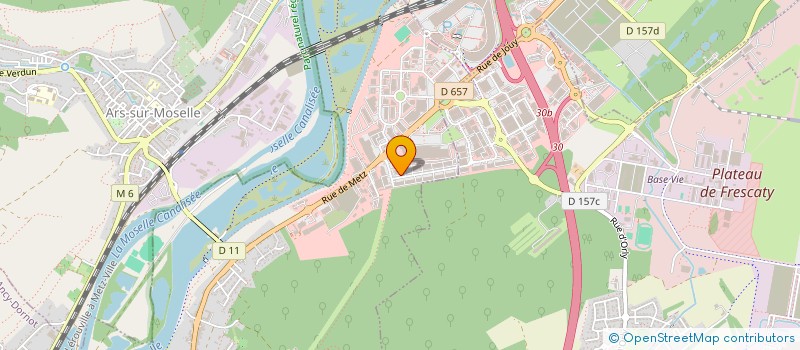localisation de l'entreprise LE FROMAGER DE JOUY à JOUY-AUX-ARCHES