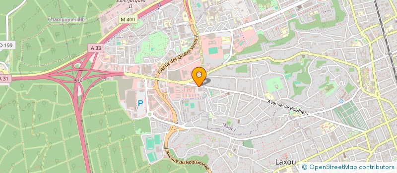 localisation de l'entreprise LE FROMAGER DE LAXOU à LAXOU