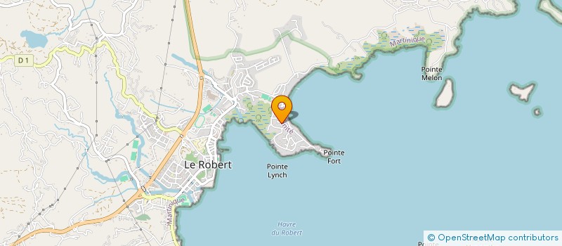 localisation de l'entreprise LE FROMAGER DE MARK  LE ROBERT