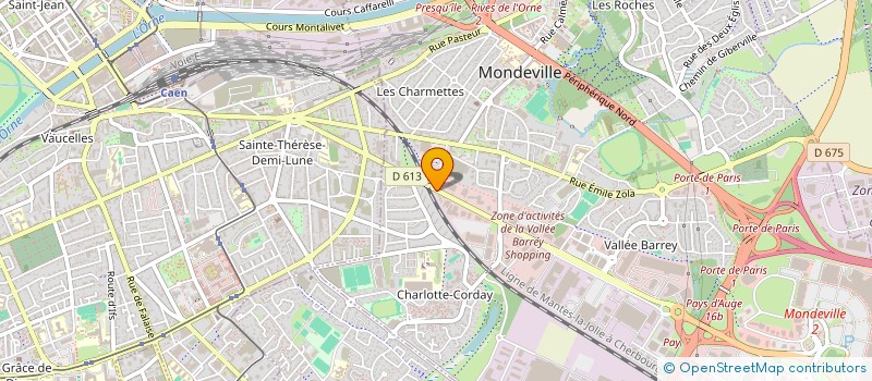 localisation de l'entreprise LE FROMAGER DE MONDEVILLE à MONDEVILLE