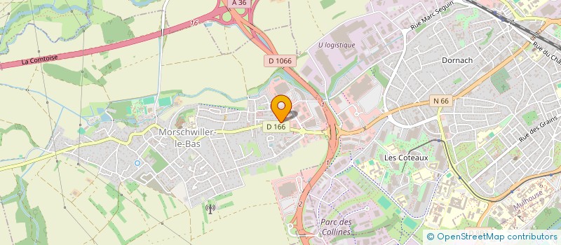 localisation de l'entreprise LE FROMAGER DE MORSCHWILLER à MORSCHWILLER-LE-BAS
