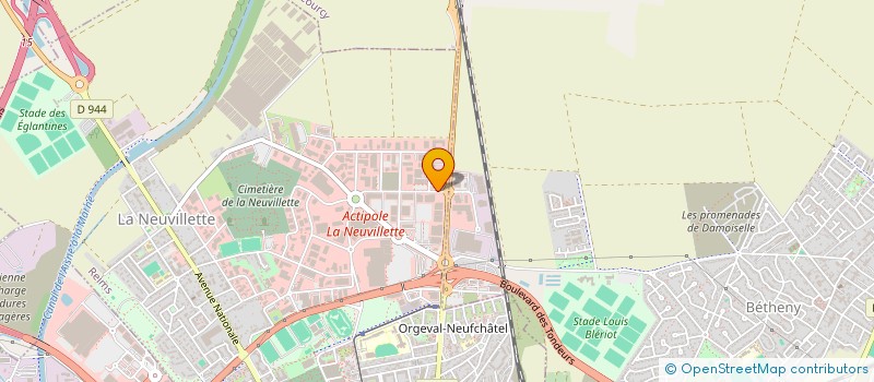 localisation de l'entreprise LE FROMAGER DE REIMS à REIMS