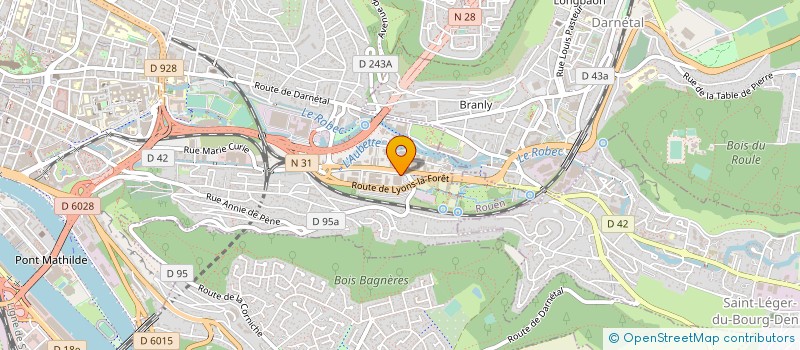 localisation de l'entreprise LE FROMAGER DE ROUEN à ROUEN