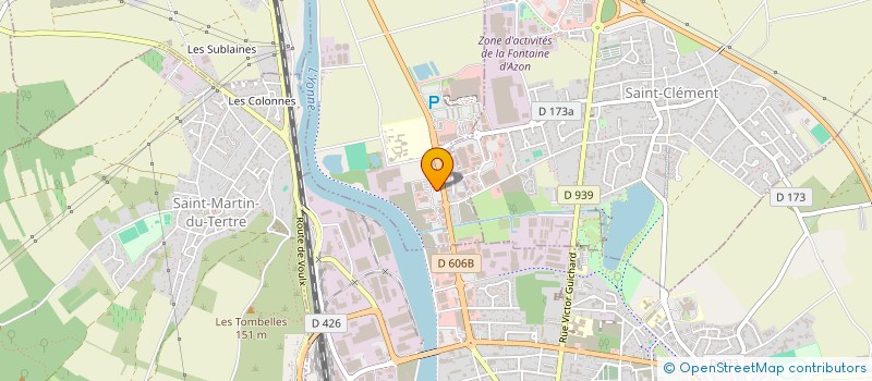 localisation de l'entreprise LE FROMAGER DE SENS à SAINT-DENIS-LES-SENS