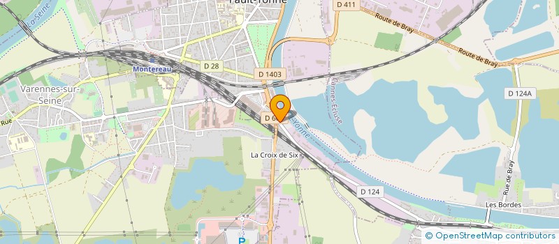 localisation de l'entreprise LE FROMAGER DE VARENNES SUR SEINE à VARENNES-SUR-SEINE