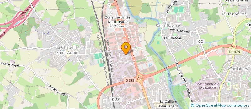 localisation de l'entreprise LE FROMAGER DU MANS à LE MANS