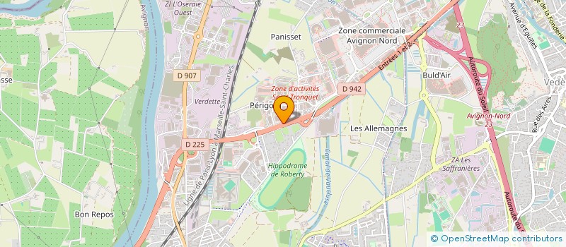 localisation de l'entreprise LE FROMAGER DU PONTET à LE PONTET