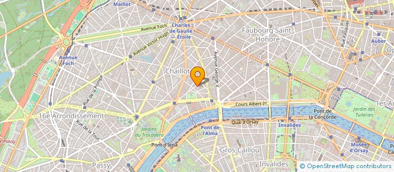 localisation de l'entreprise LE FROMAGER DUFRENOY à PARIS