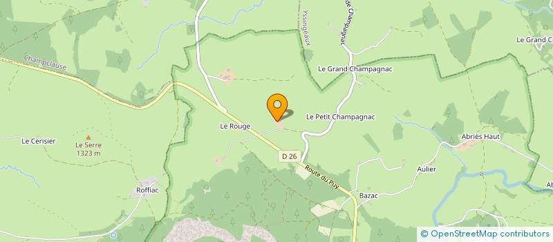localisation de l'entreprise LE FROMAGOSAURE à FAY-SUR-LIGNON