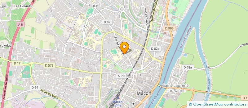 localisation de l'entreprise LE FRONT DE LIBERATION DES NEZ à MACON