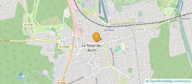 localisation de l'entreprise LE FRUIT DE LA PASSION à LA TESTE DE BUCH