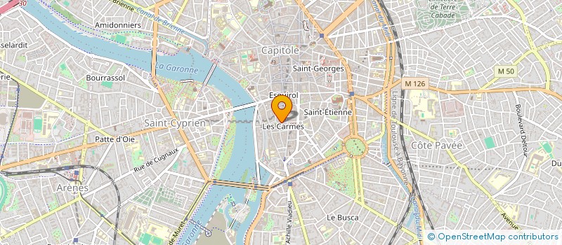 localisation de l'entreprise LE FRUIT DEFENDU à TOULOUSE