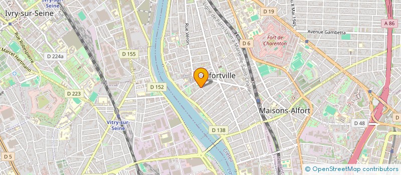 localisation de l'entreprise LE FRUIT DU JE(U) à ALFORTVILLE