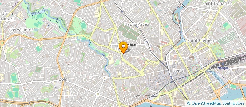 localisation de l'entreprise LE FRUITIER FRAMBOISE ET POTIRON à NANTES