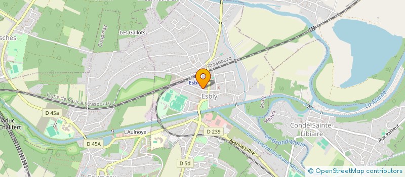 localisation de l'entreprise LE FRUITIER ROYAL à ESBLY