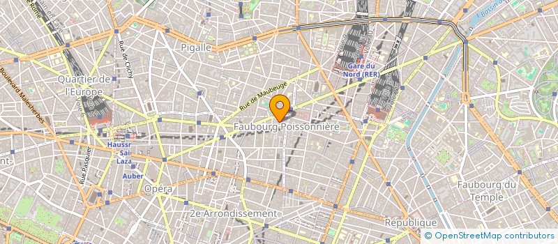 localisation de l'entreprise LE FU KAI PAPILLON D'OR  PARIS