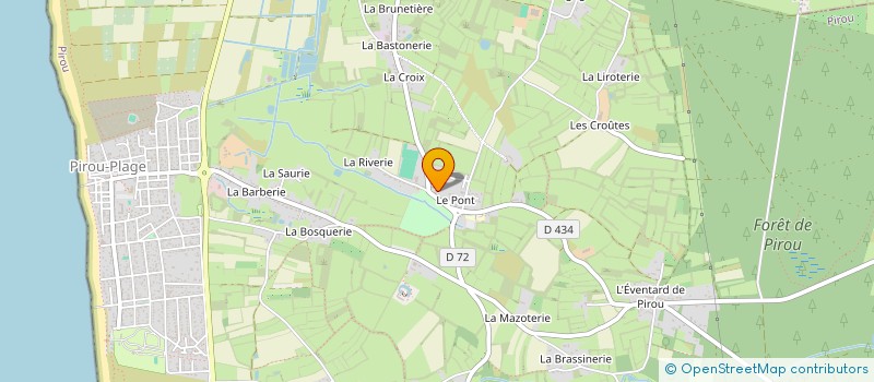 localisation de l'entreprise LE FUMICHON à PIROU