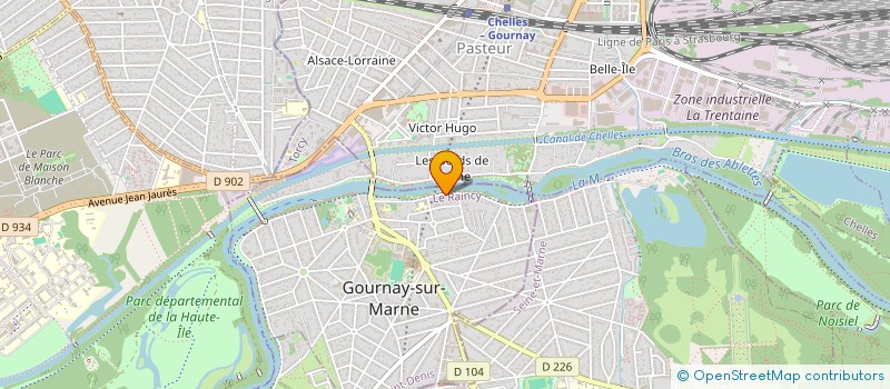 localisation de l'entreprise LE FUMOIR  COMBS-LA-VILLE