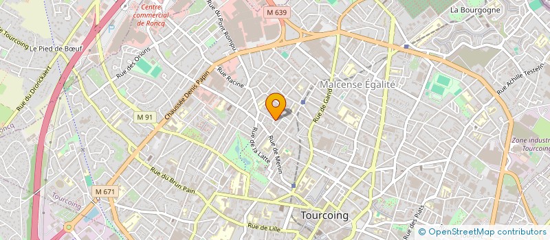 localisation de l'entreprise LE FUMOIR DES YAPI  TOURCOING