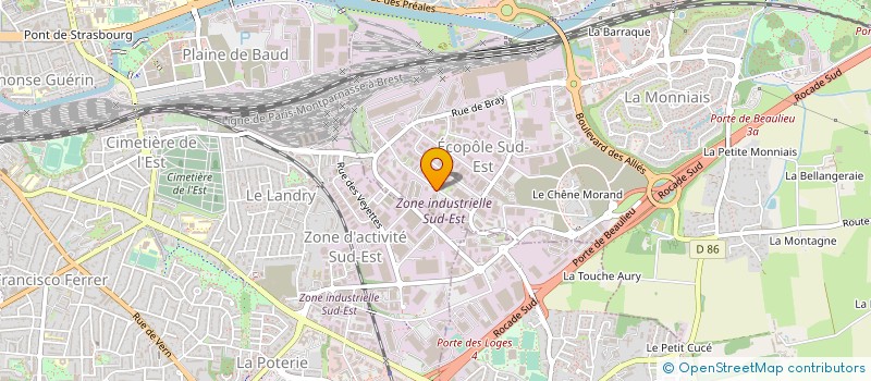 localisation de l'entreprise LE FUMOIR GASTRONOMIQUE à CESSON-SEVIGNE